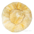 round washable multi color luxury dogs beds